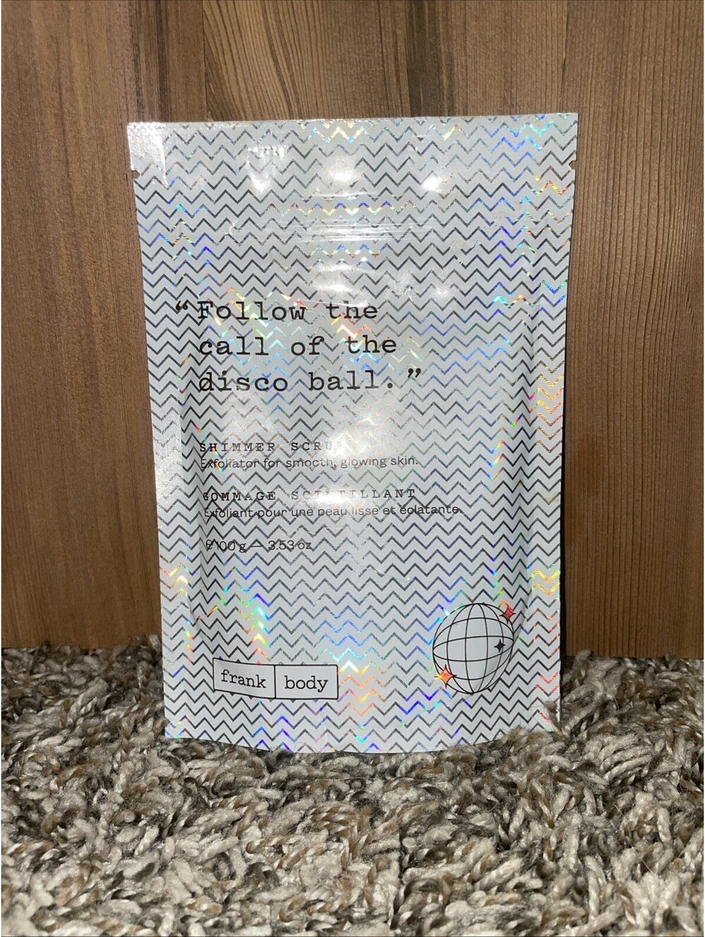 Frank Body Shimmer Scrubs NEW SEALED